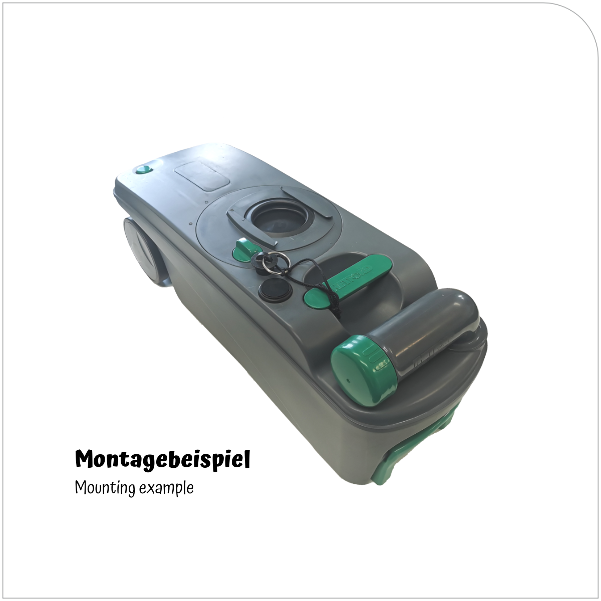 Montagebeispiel Typ D Sonderanschluss