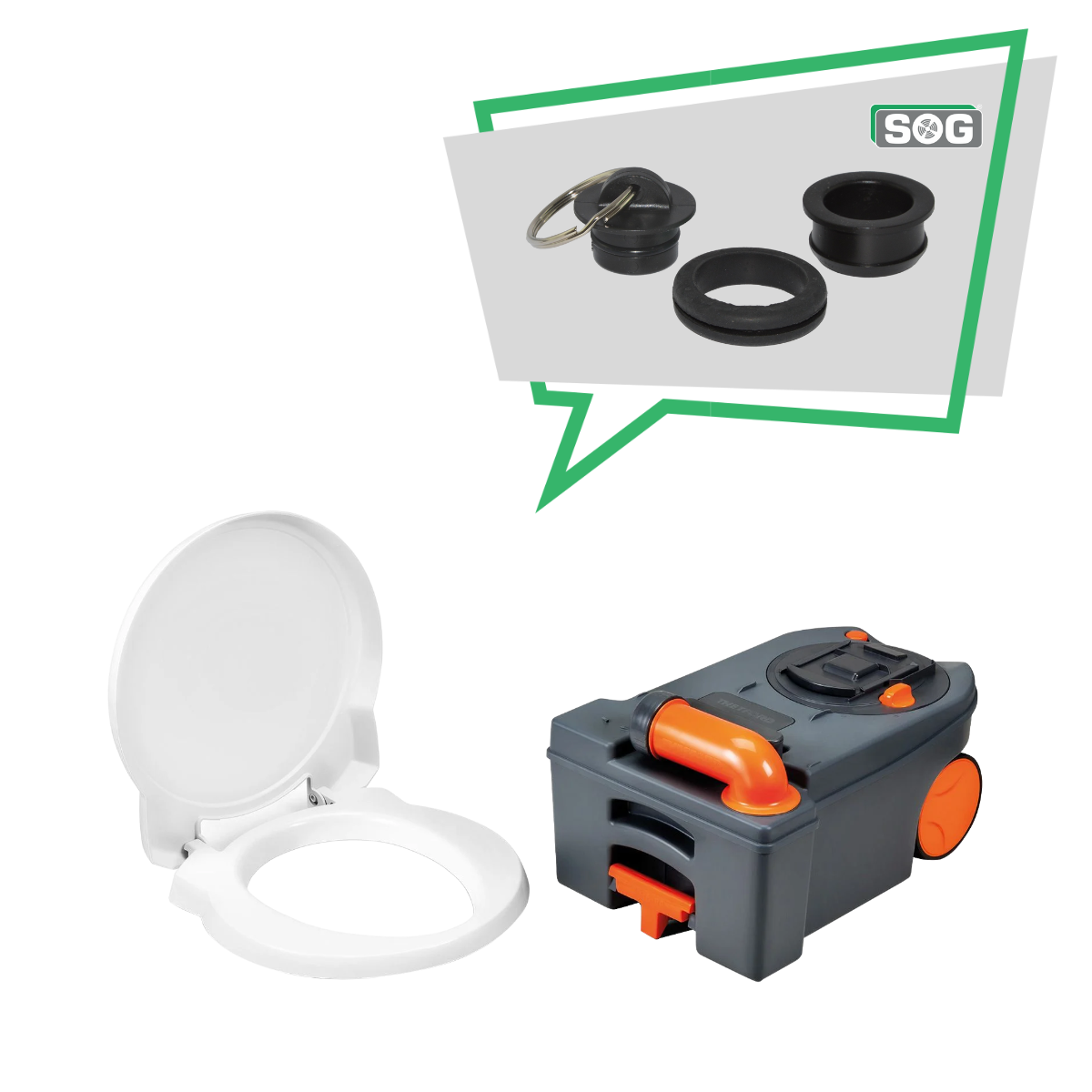 Fresh-Up Set | Thetford C250/C260 | mit SOG®Anschluss