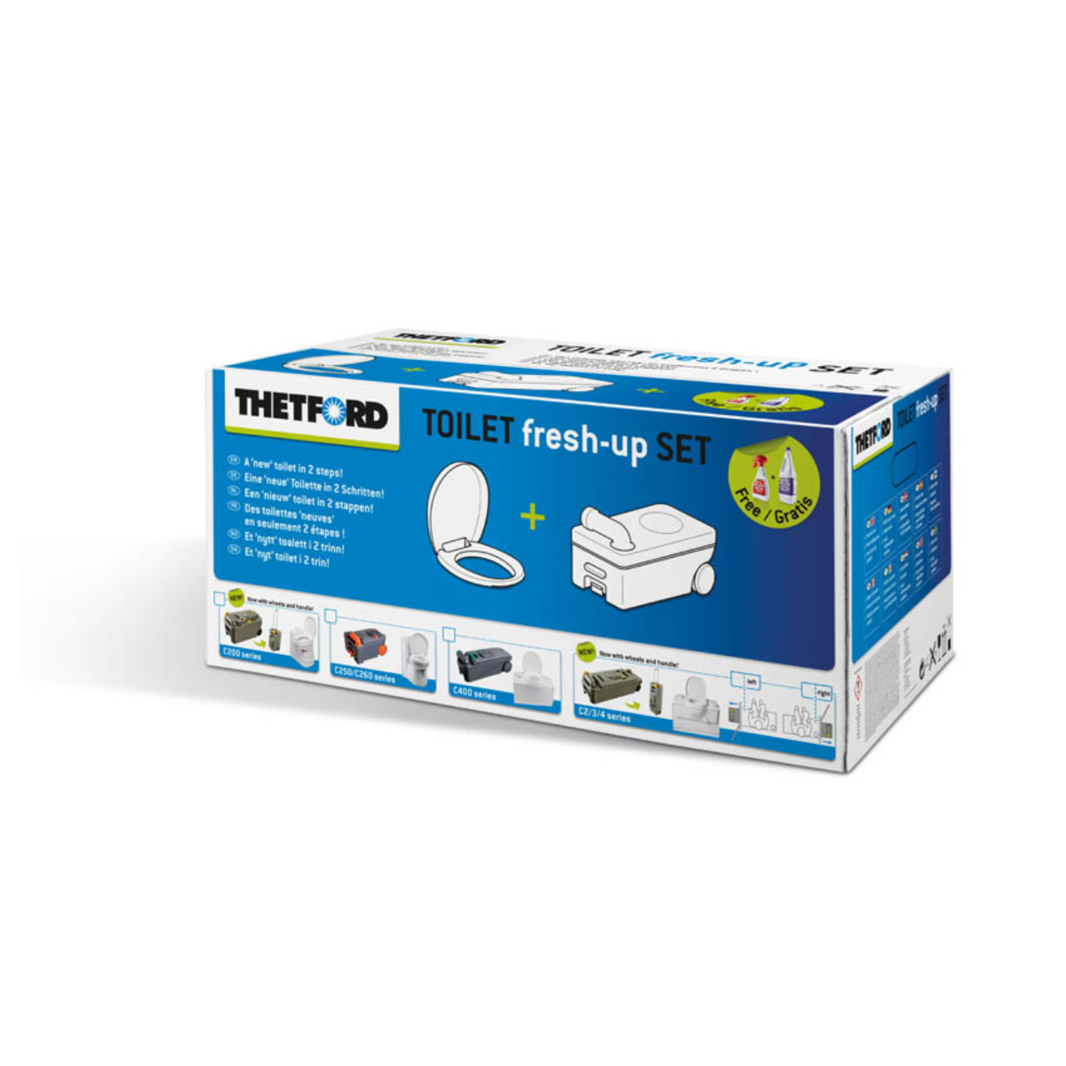 Fresh-Up Set | Thetford C250/C260 | mit SOG®Anschluss