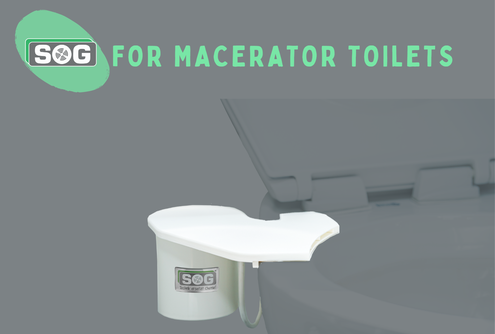 Macerator toilets