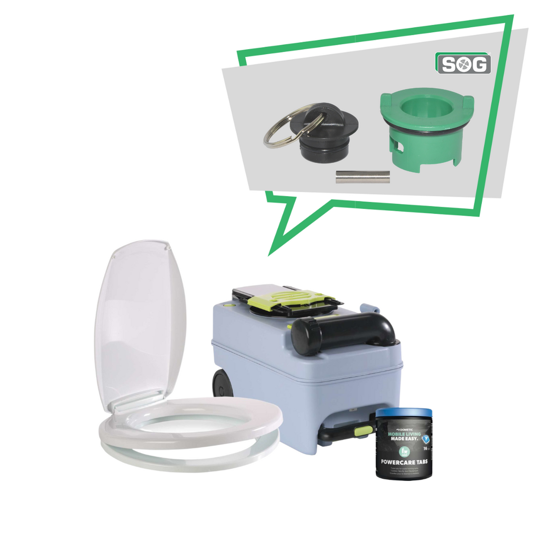 Renew Kit | Dometic CT3000/CT4000 | mit SOG®Anschluss