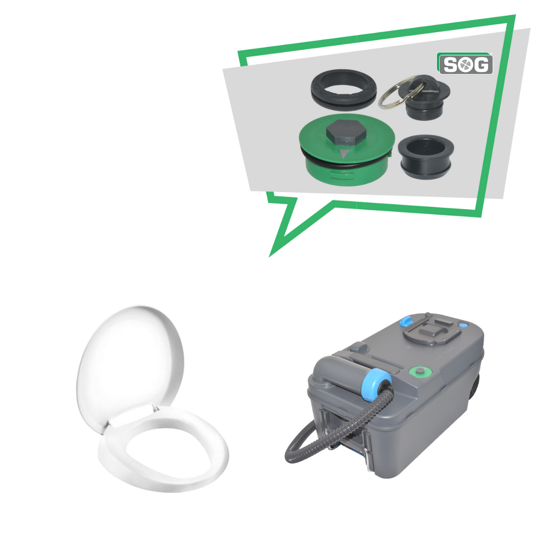 Fresh-Up Set | Thetford C220 | mit SOG®Anschluss