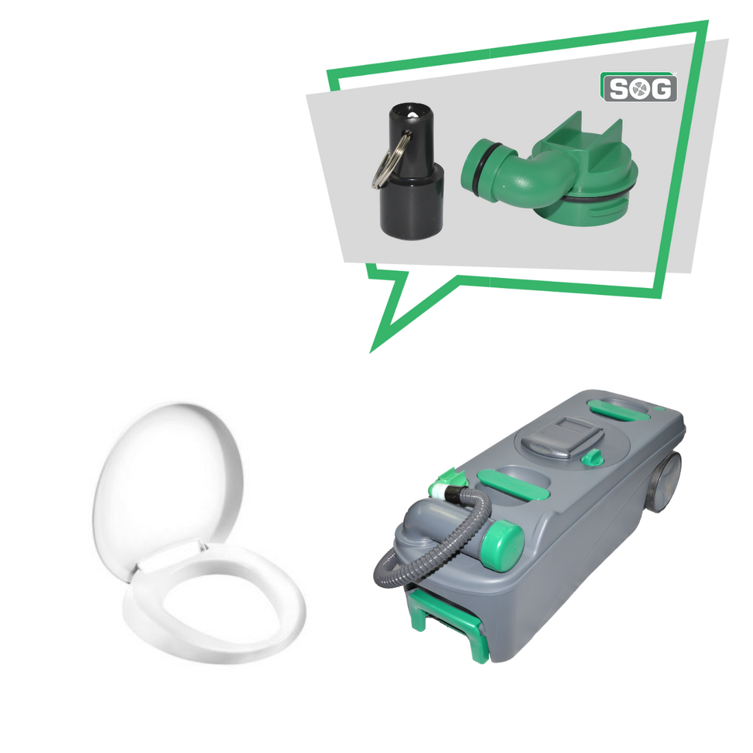 Fresh-Up Set | Thetford C500 | mit SOG®Anschluss